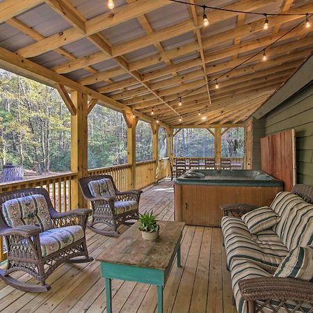 فيلا 5-Acre North Georgia Mountain Retreat With Creek! Sautee Nacoochee المظهر الخارجي الصورة