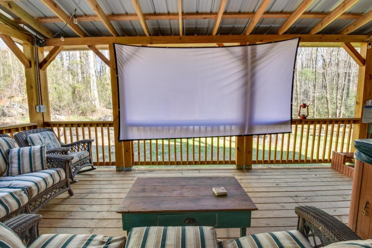 فيلا 5-Acre North Georgia Mountain Retreat With Creek! Sautee Nacoochee المظهر الخارجي الصورة