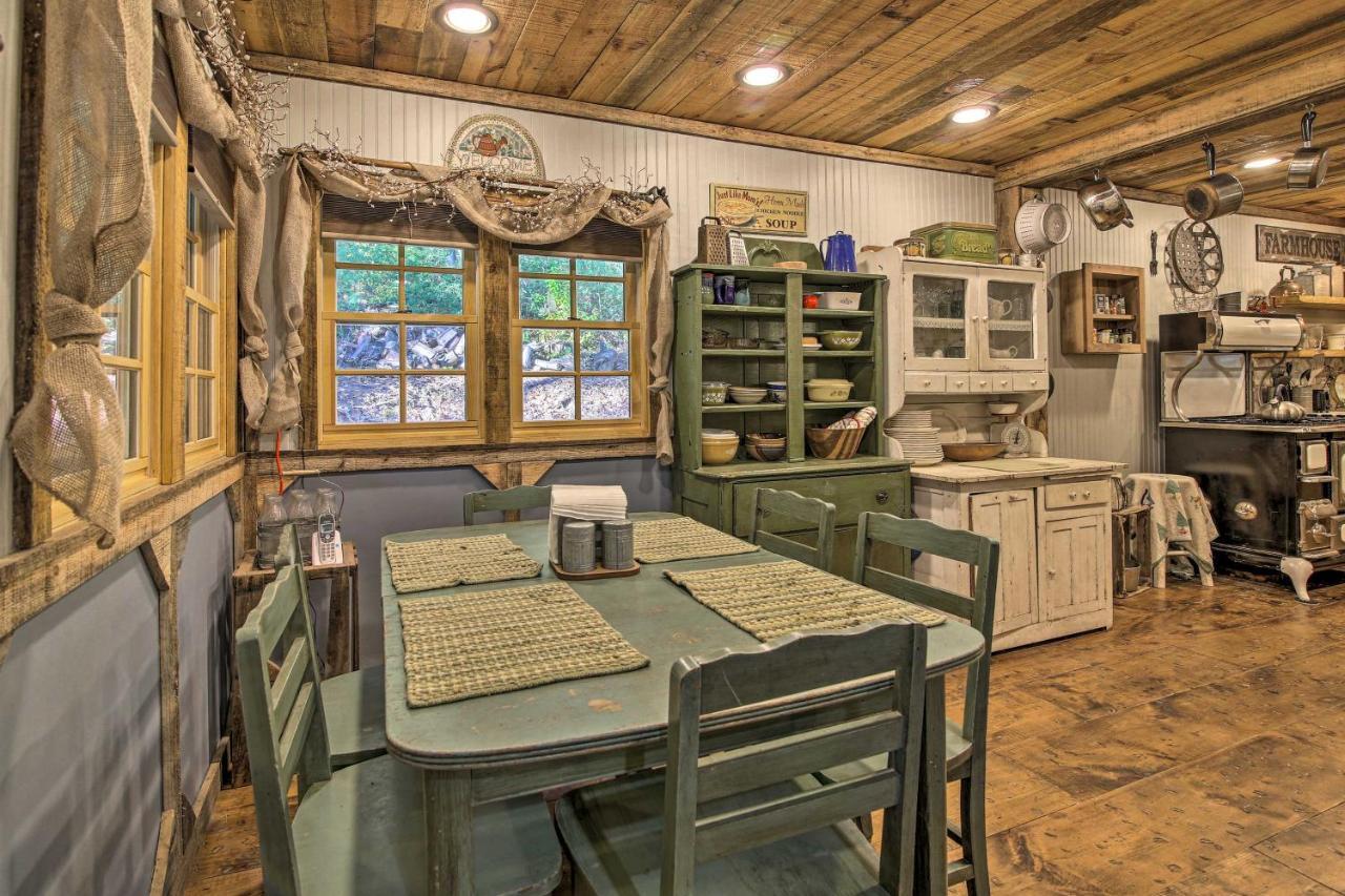 فيلا 5-Acre North Georgia Mountain Retreat With Creek! Sautee Nacoochee المظهر الخارجي الصورة