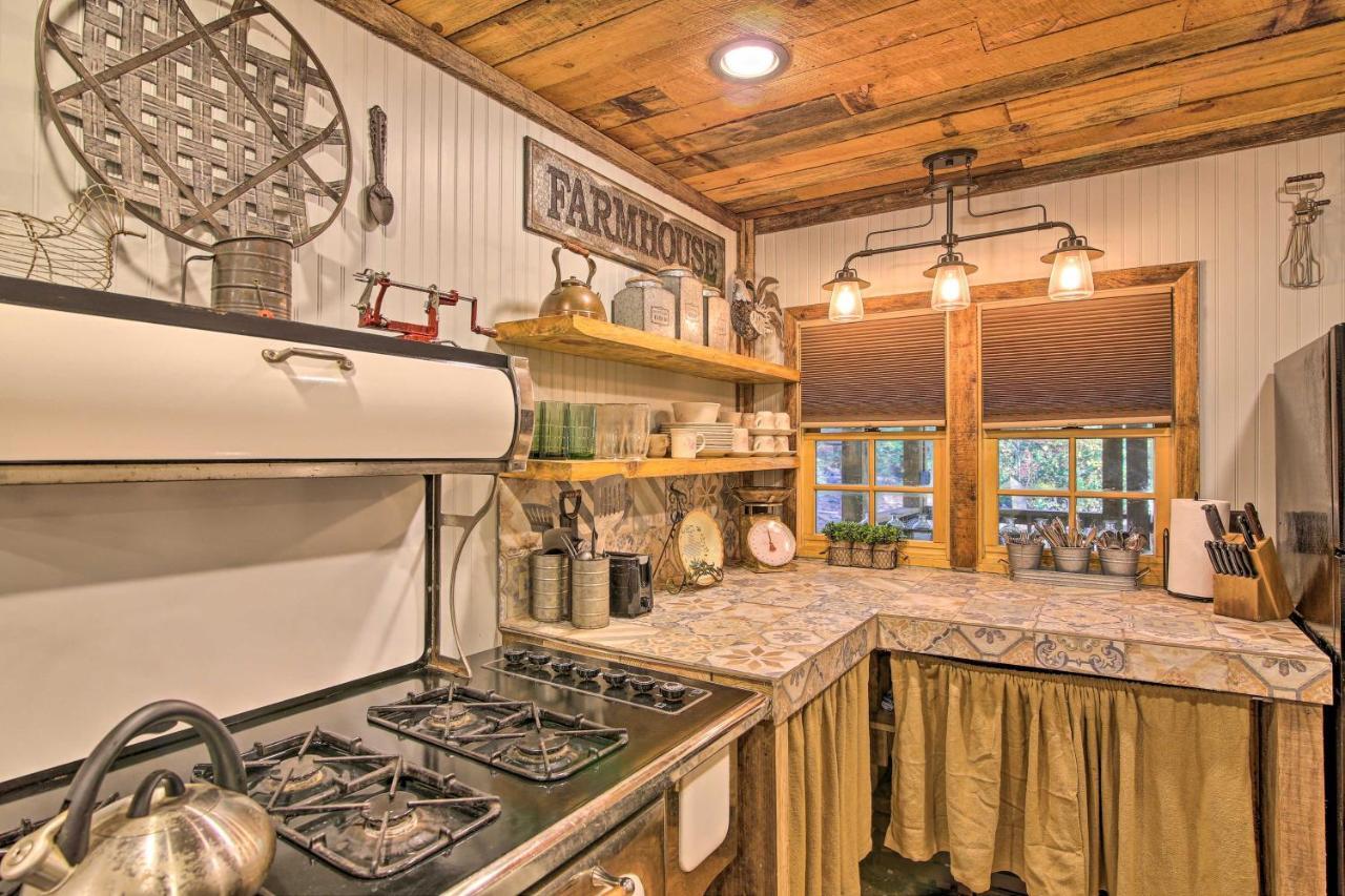 فيلا 5-Acre North Georgia Mountain Retreat With Creek! Sautee Nacoochee المظهر الخارجي الصورة