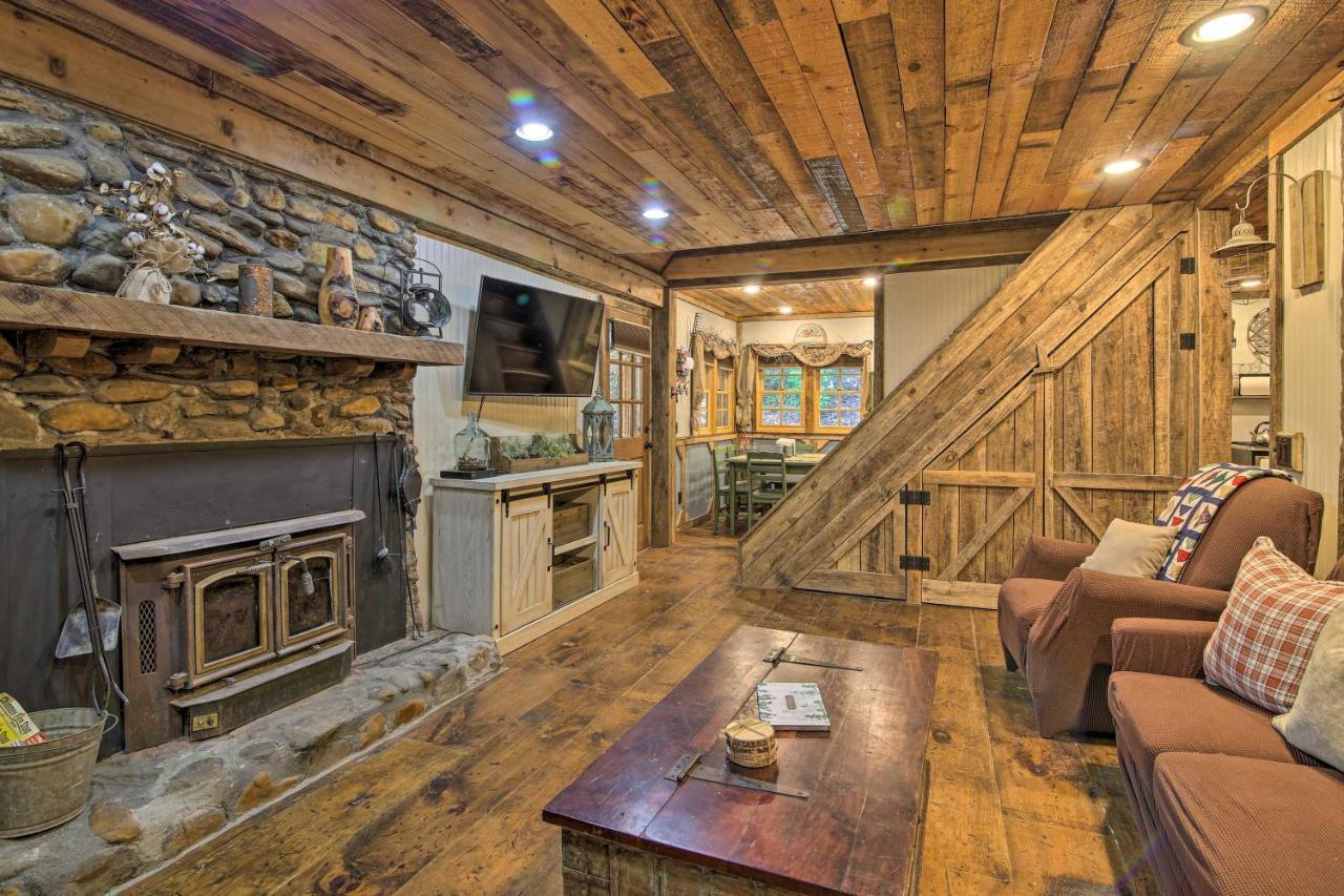 فيلا 5-Acre North Georgia Mountain Retreat With Creek! Sautee Nacoochee المظهر الخارجي الصورة