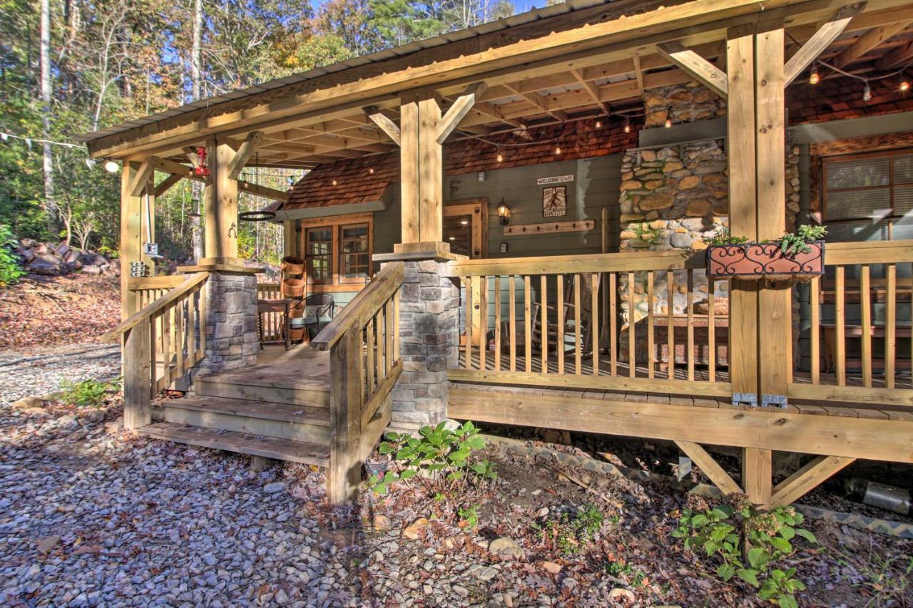فيلا 5-Acre North Georgia Mountain Retreat With Creek! Sautee Nacoochee المظهر الخارجي الصورة