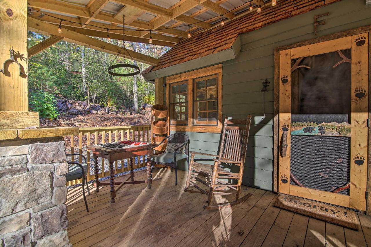 فيلا 5-Acre North Georgia Mountain Retreat With Creek! Sautee Nacoochee المظهر الخارجي الصورة