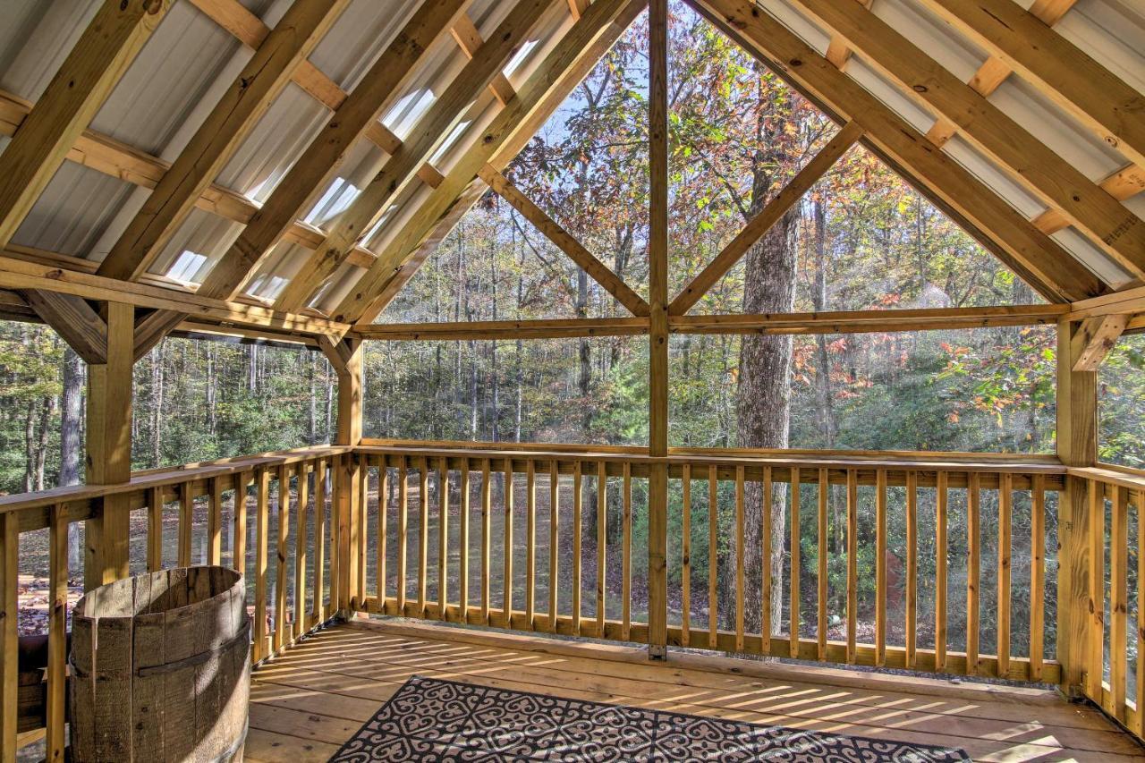 فيلا 5-Acre North Georgia Mountain Retreat With Creek! Sautee Nacoochee المظهر الخارجي الصورة