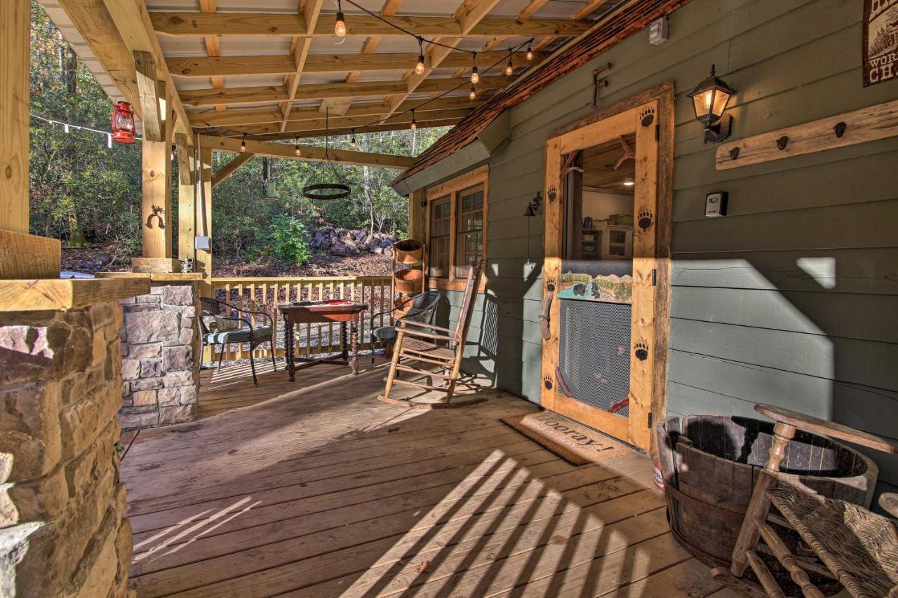 فيلا 5-Acre North Georgia Mountain Retreat With Creek! Sautee Nacoochee المظهر الخارجي الصورة
