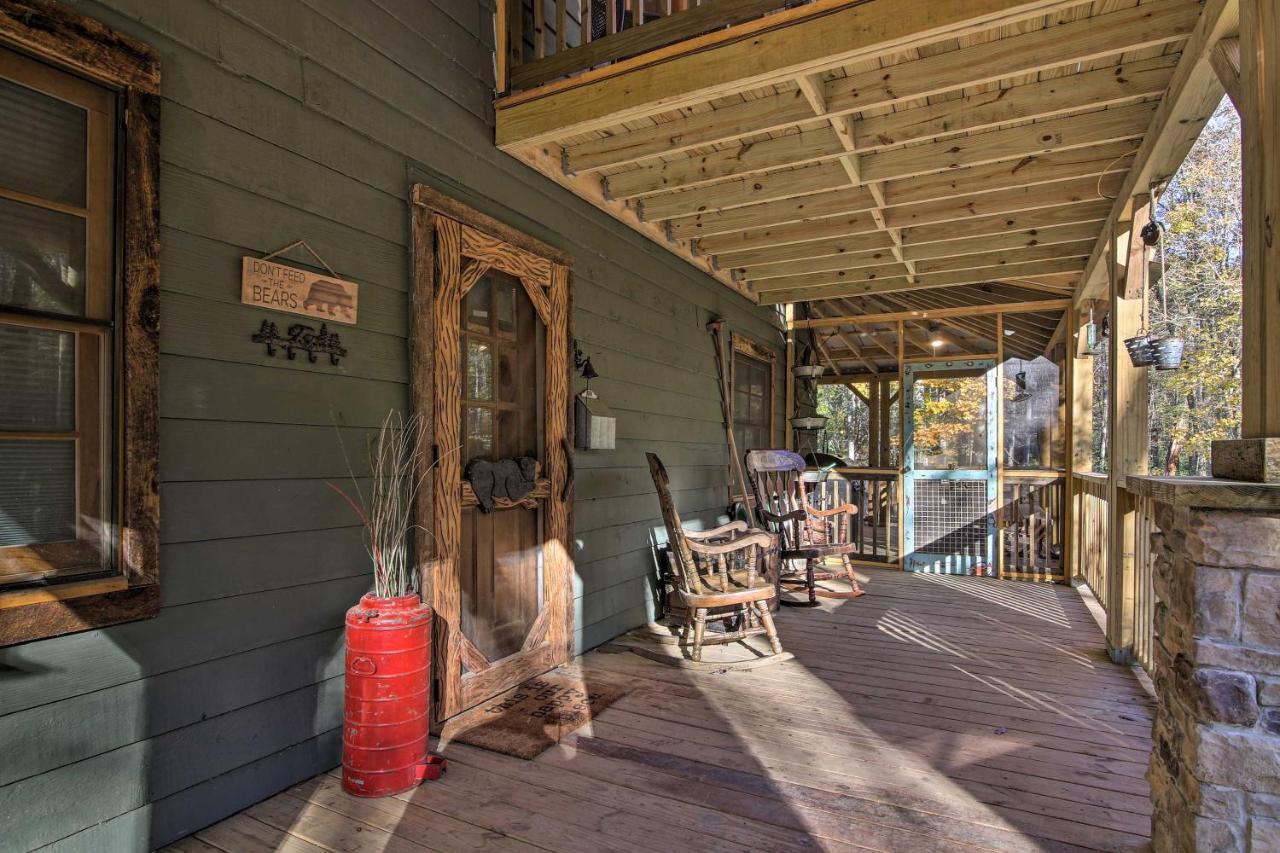 فيلا 5-Acre North Georgia Mountain Retreat With Creek! Sautee Nacoochee المظهر الخارجي الصورة