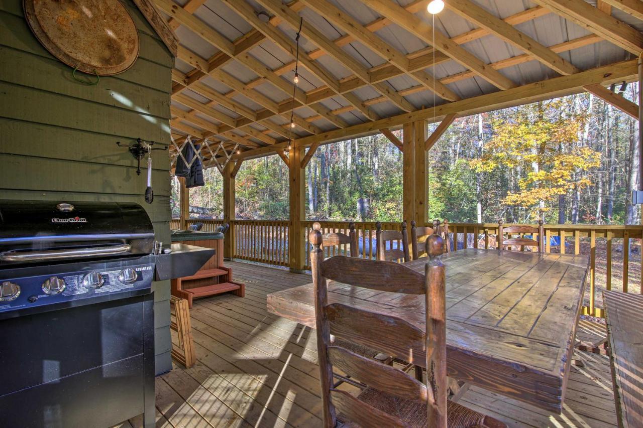 فيلا 5-Acre North Georgia Mountain Retreat With Creek! Sautee Nacoochee المظهر الخارجي الصورة